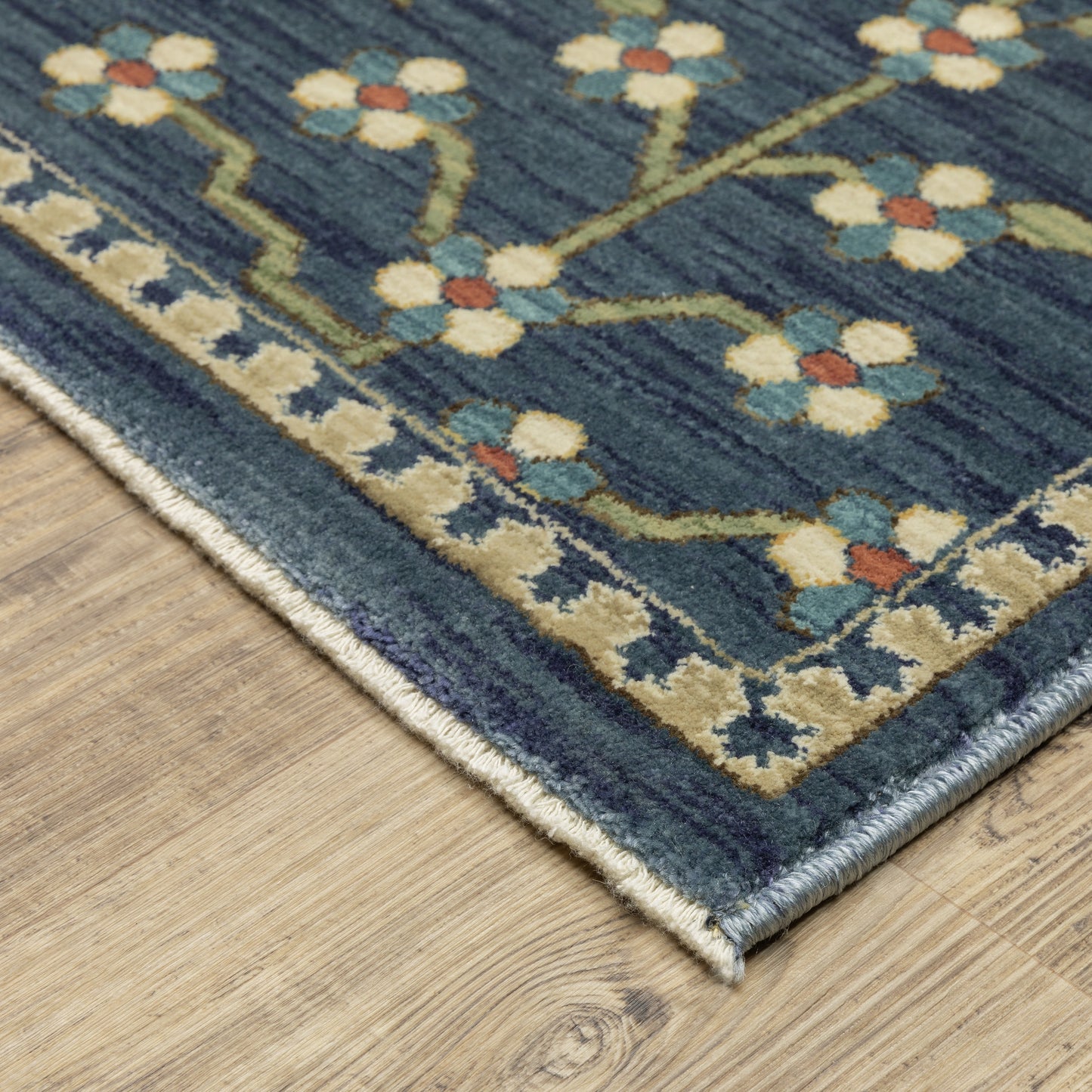 Oriental Weavers Francesca  Blue Multi-colored Traditional