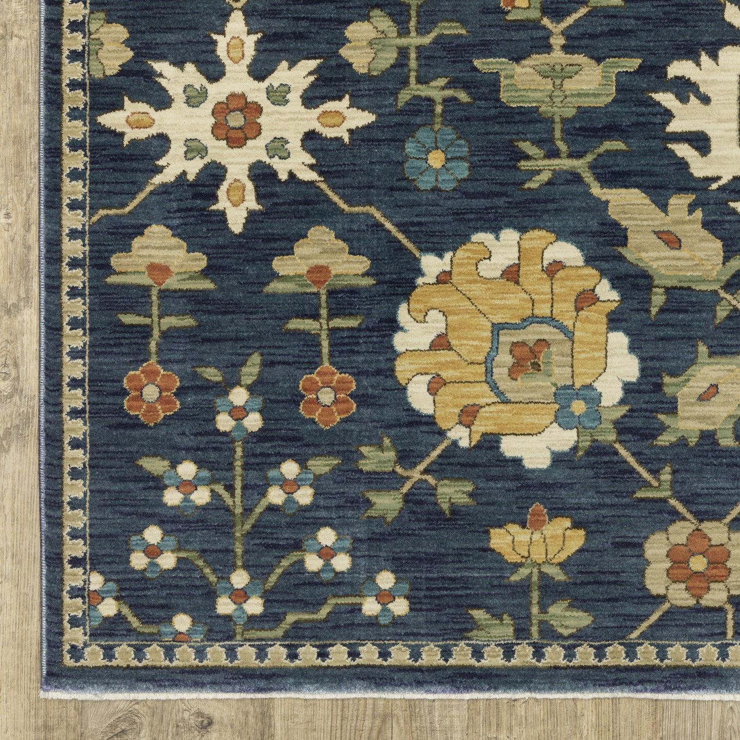 Oriental Weavers Francesca  Blue Multi-colored Traditional