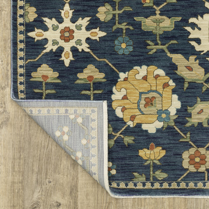 Oriental Weavers Francesca  Blue Multi-colored Traditional