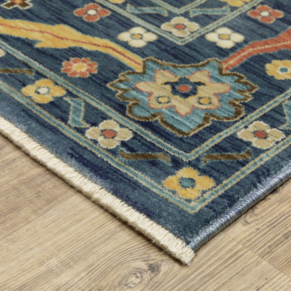 Oriental Weavers Francesca  Blue Multi-colored Traditional