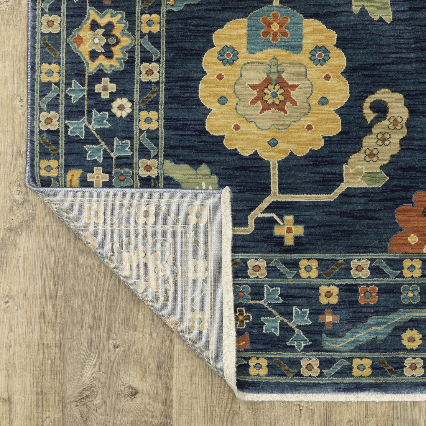 Oriental Weavers Francesca  Blue Multi-colored Traditional