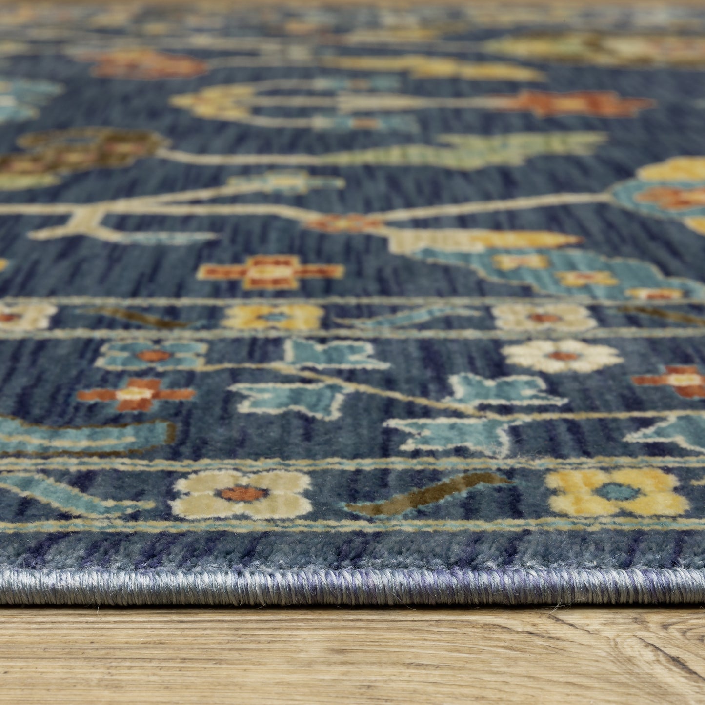 Oriental Weavers Francesca  Blue Multi-colored Traditional
