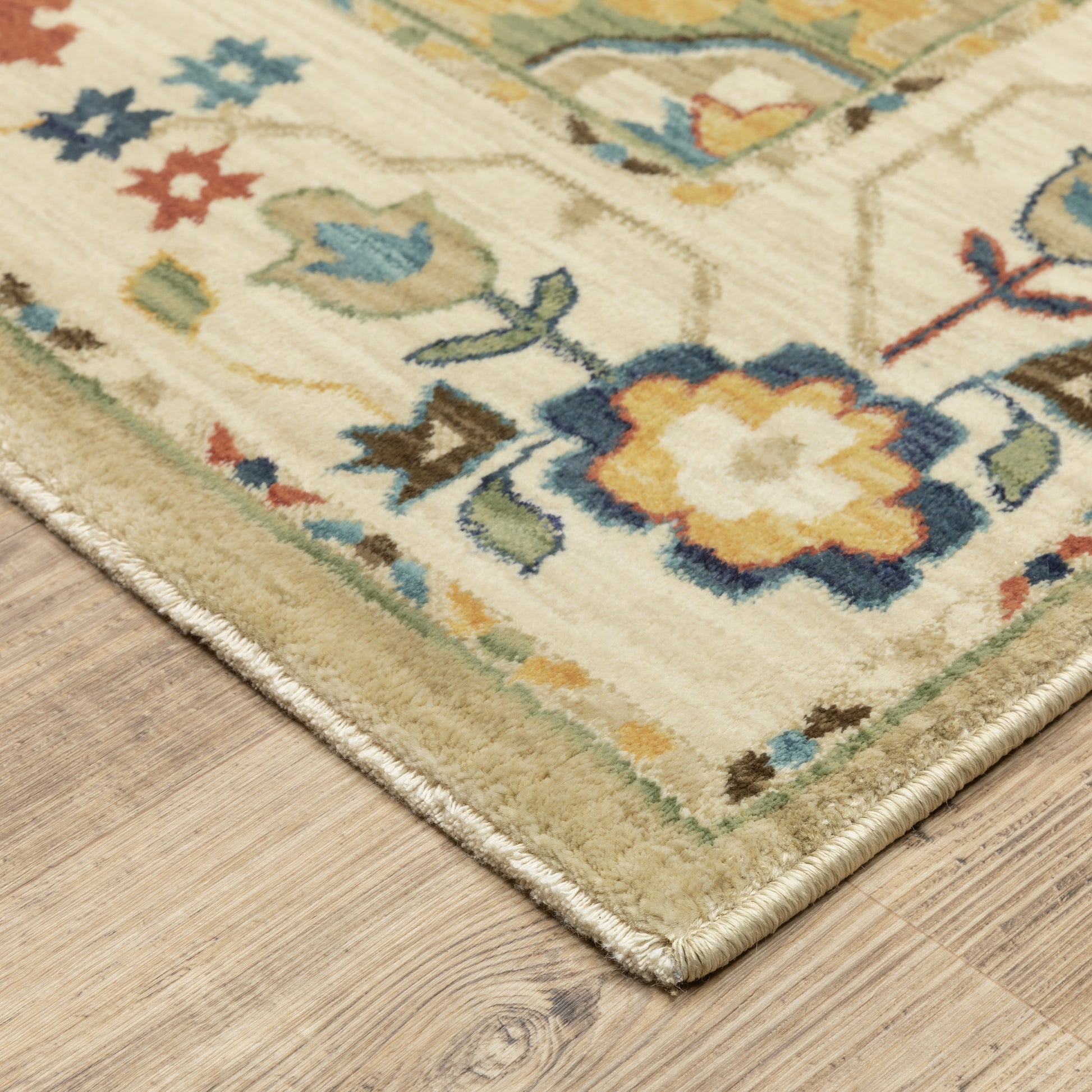 Oriental Weavers Francesca  Beige Multi-colored Traditional