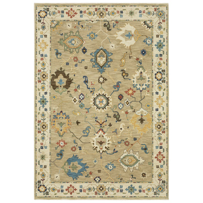 Oriental Weavers Francesca  Beige Multi-colored Traditional