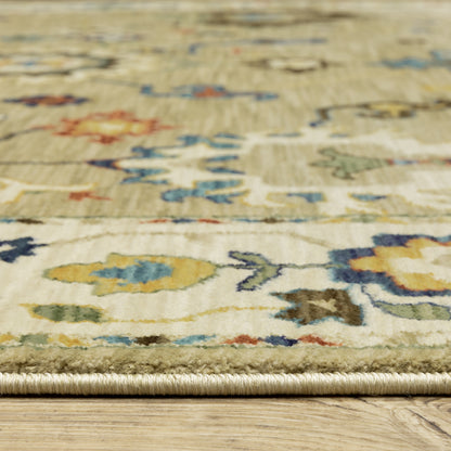 Oriental Weavers Francesca  Beige Multi-colored Traditional