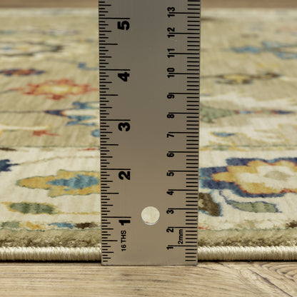 Oriental Weavers Francesca  Beige Multi-colored Traditional