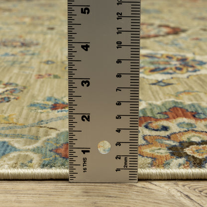 Oriental Weavers Francesca  Tan Rust Traditional