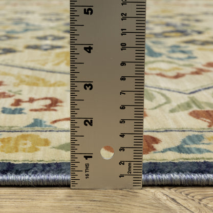 Oriental Weavers Francesca  Ivory Blue Traditional