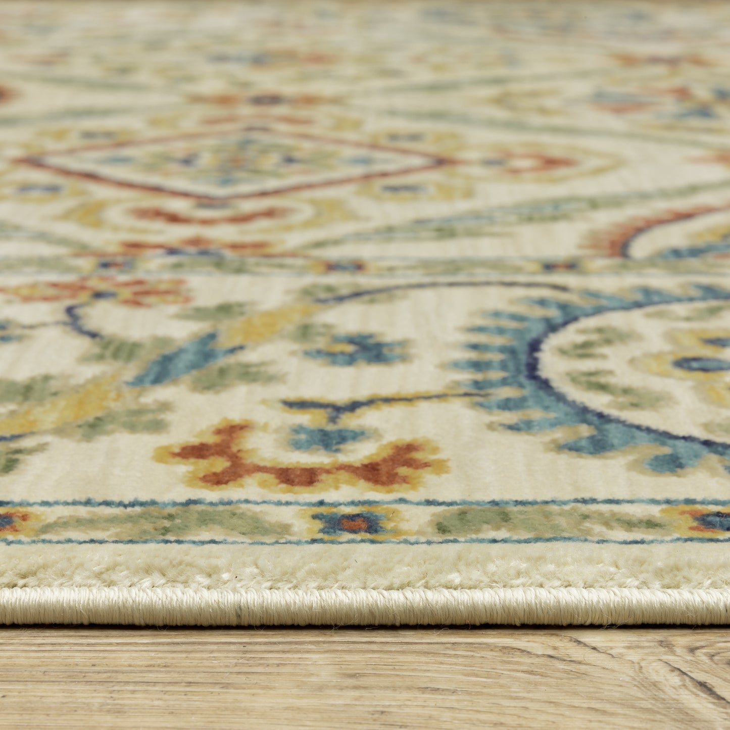 Oriental Weavers Francesca  Ivory Blue Traditional
