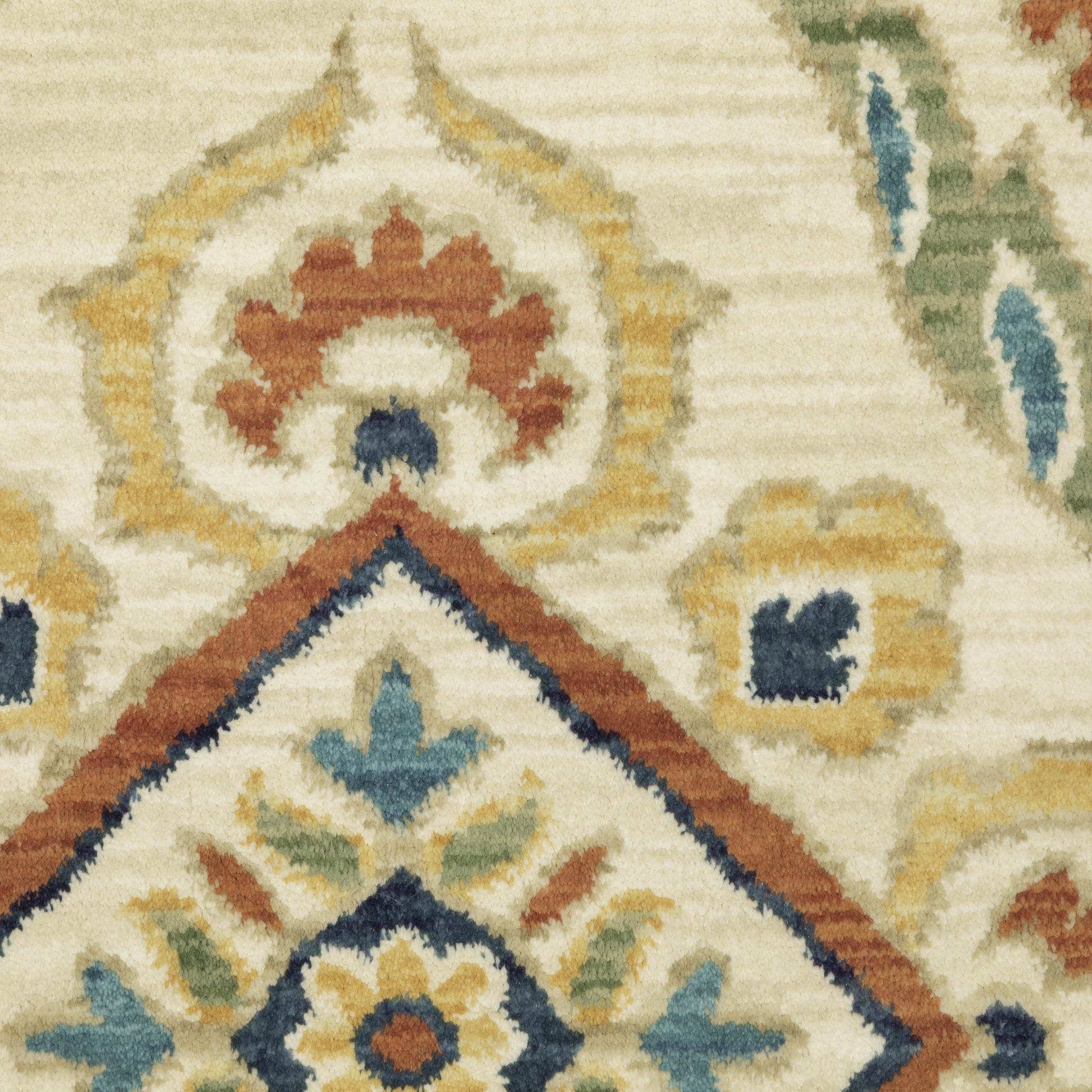 Oriental Weavers Francesca  Ivory Blue Traditional