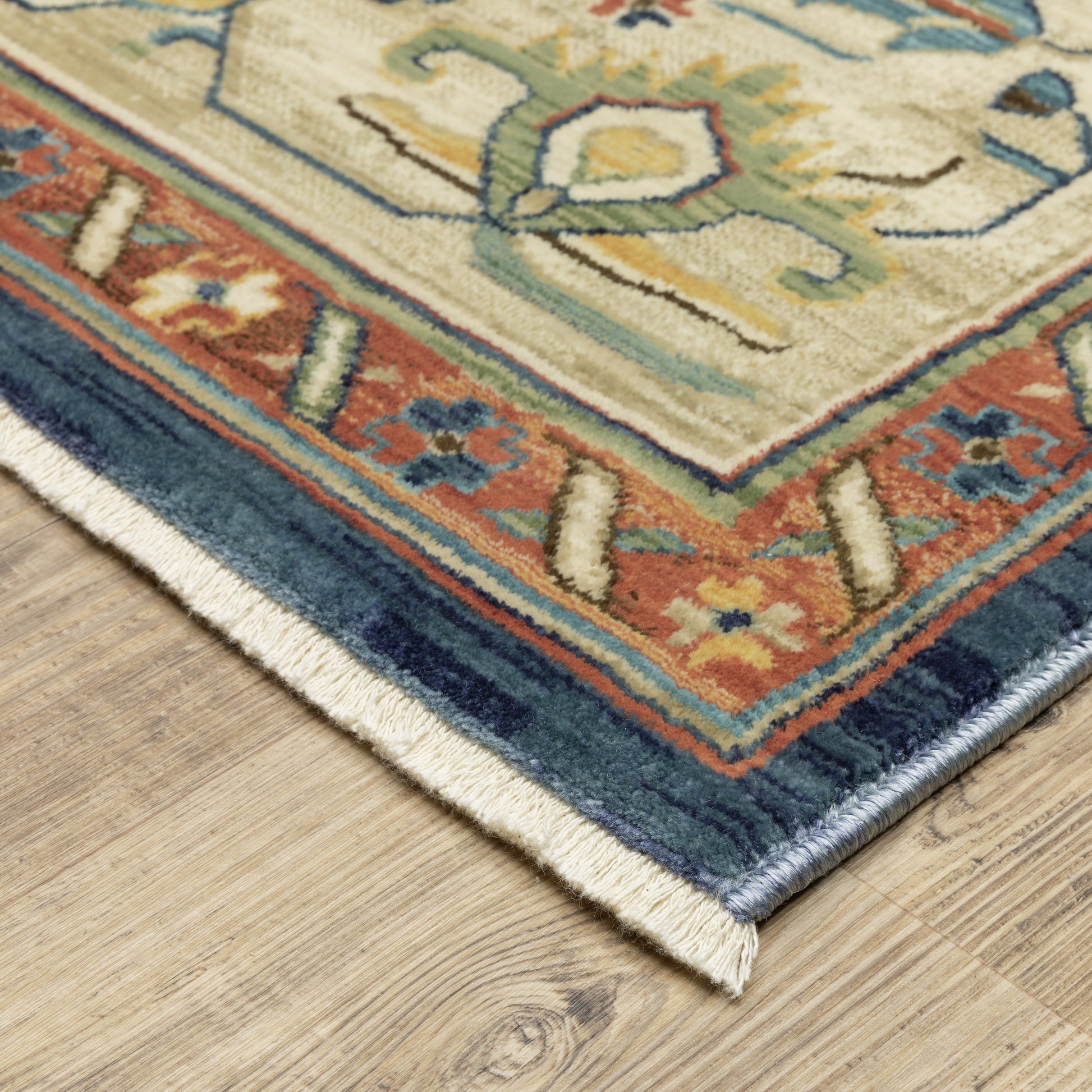 Oriental Weavers Francesca  Blue Beige Traditional