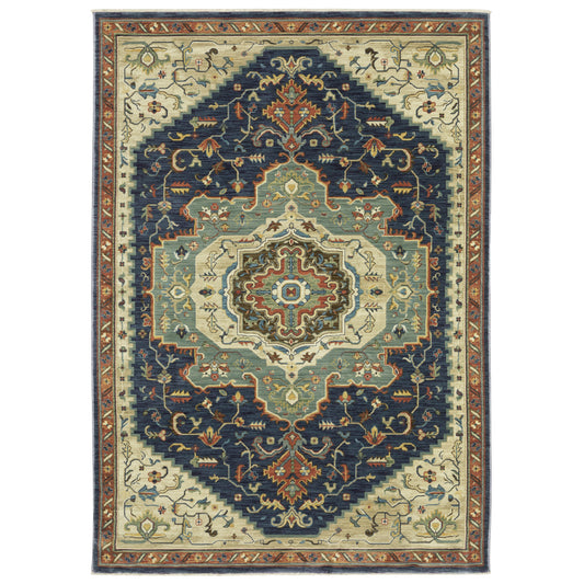Oriental Weavers Francesca  Blue Beige Traditional