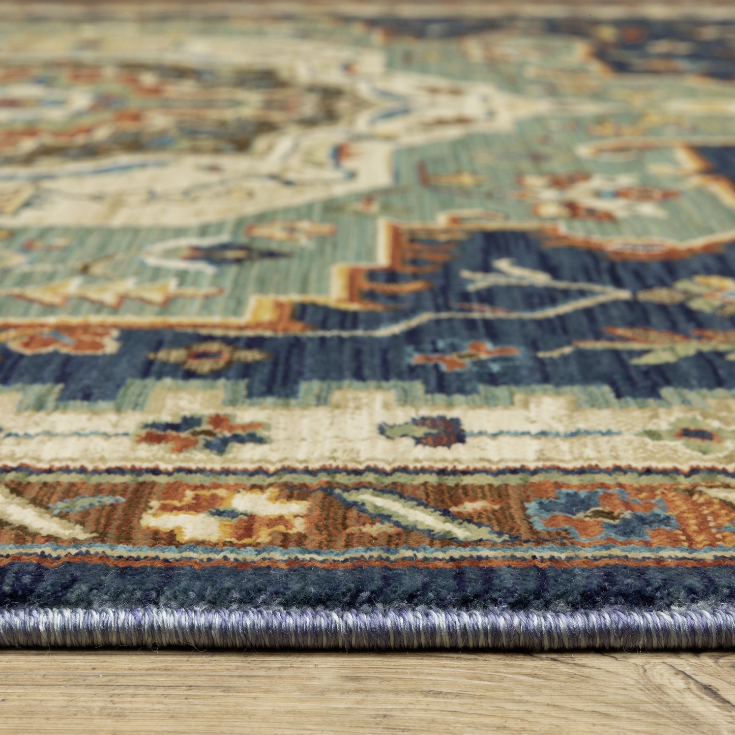 Oriental Weavers Francesca  Blue Beige Traditional