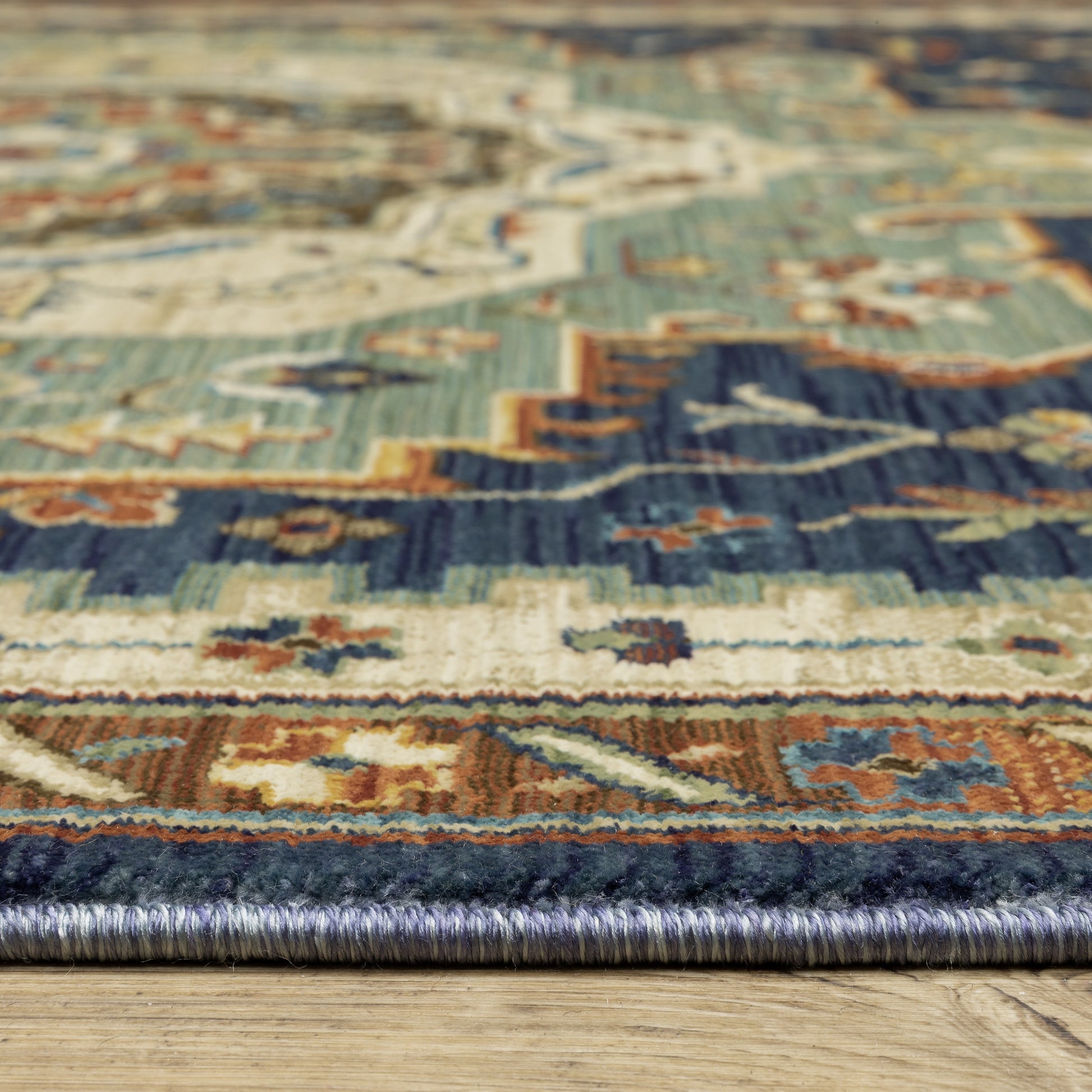 Oriental Weavers Francesca  Blue Beige Traditional