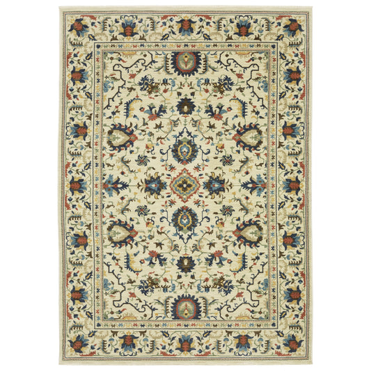 Oriental Weavers Francesca  Ivory Multi-colored Traditional