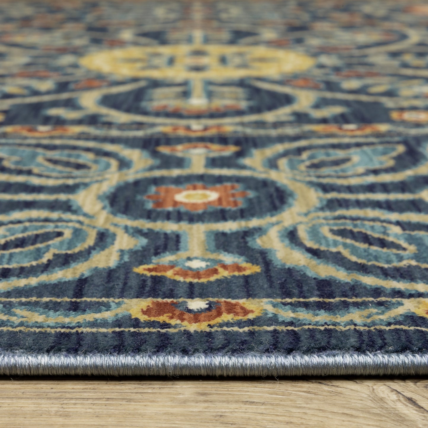 Oriental Weavers Francesca  Blue Orange Traditional