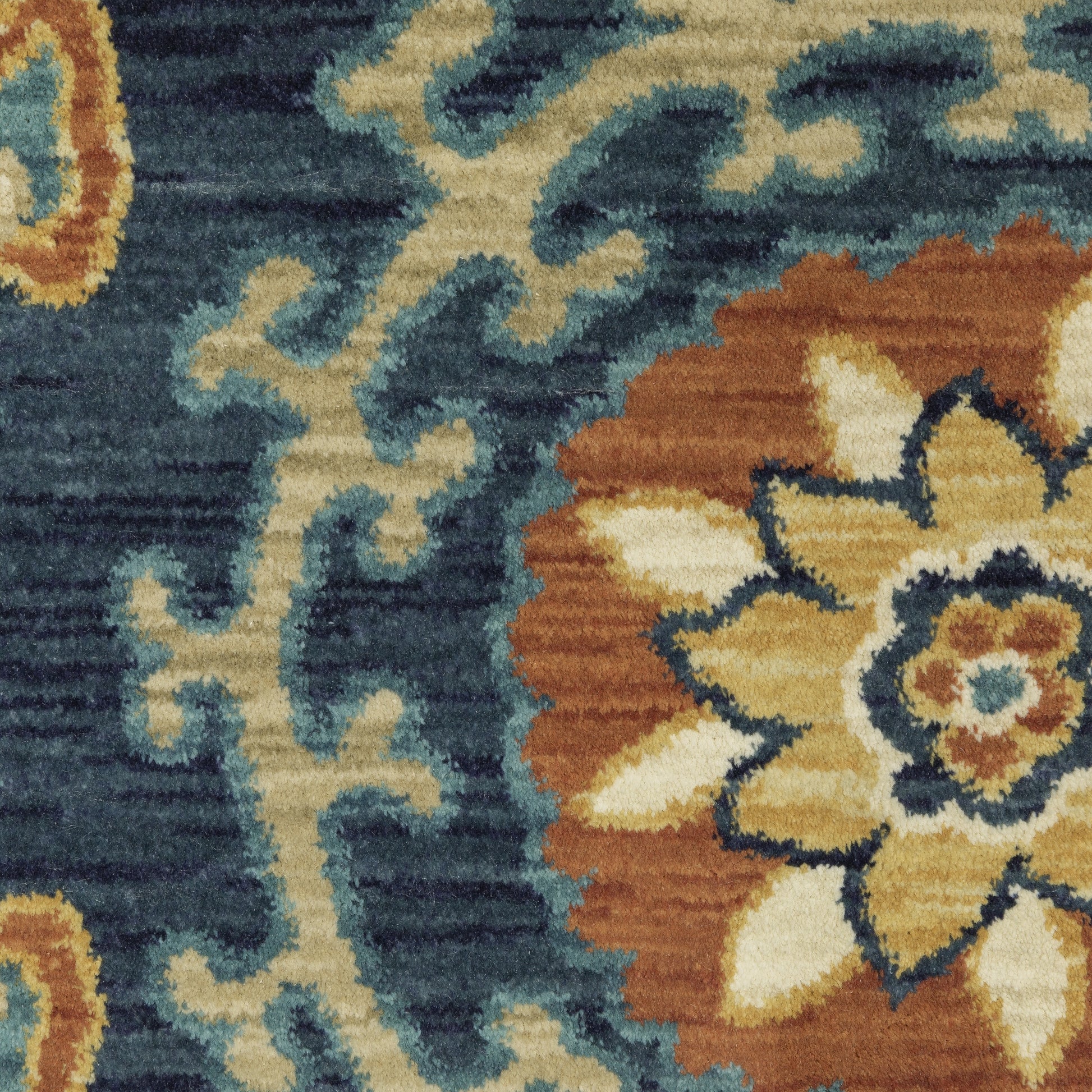 Oriental Weavers Francesca  Blue Orange Traditional