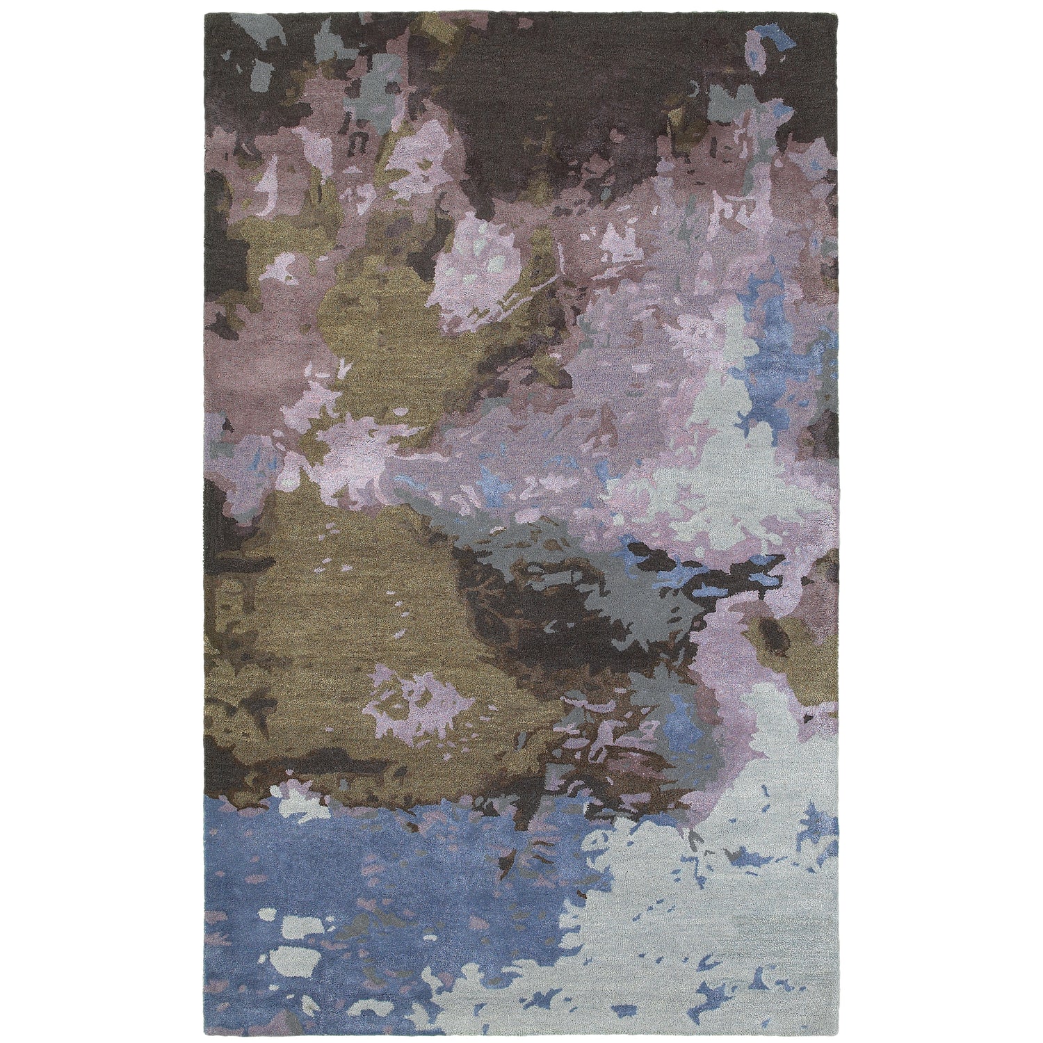 Oriental Weavers Galaxy  Blue Purple Industrial