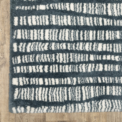 Oriental Weavers Galileo  Blue Ivory Industrial