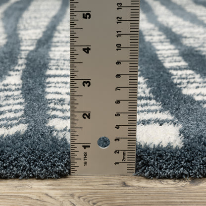 Oriental Weavers Galileo  Blue Ivory Industrial