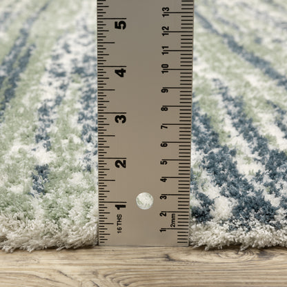 Oriental Weavers Galileo  Blue Green Industrial