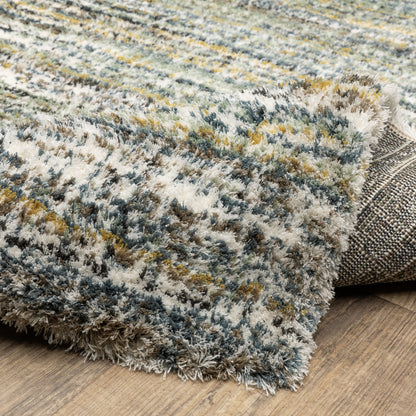 Oriental Weavers Galileo  Green Blue Industrial