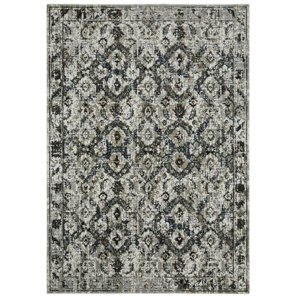 Oriental Weavers Gemini  Charcoal Grey Modern & Contemporary