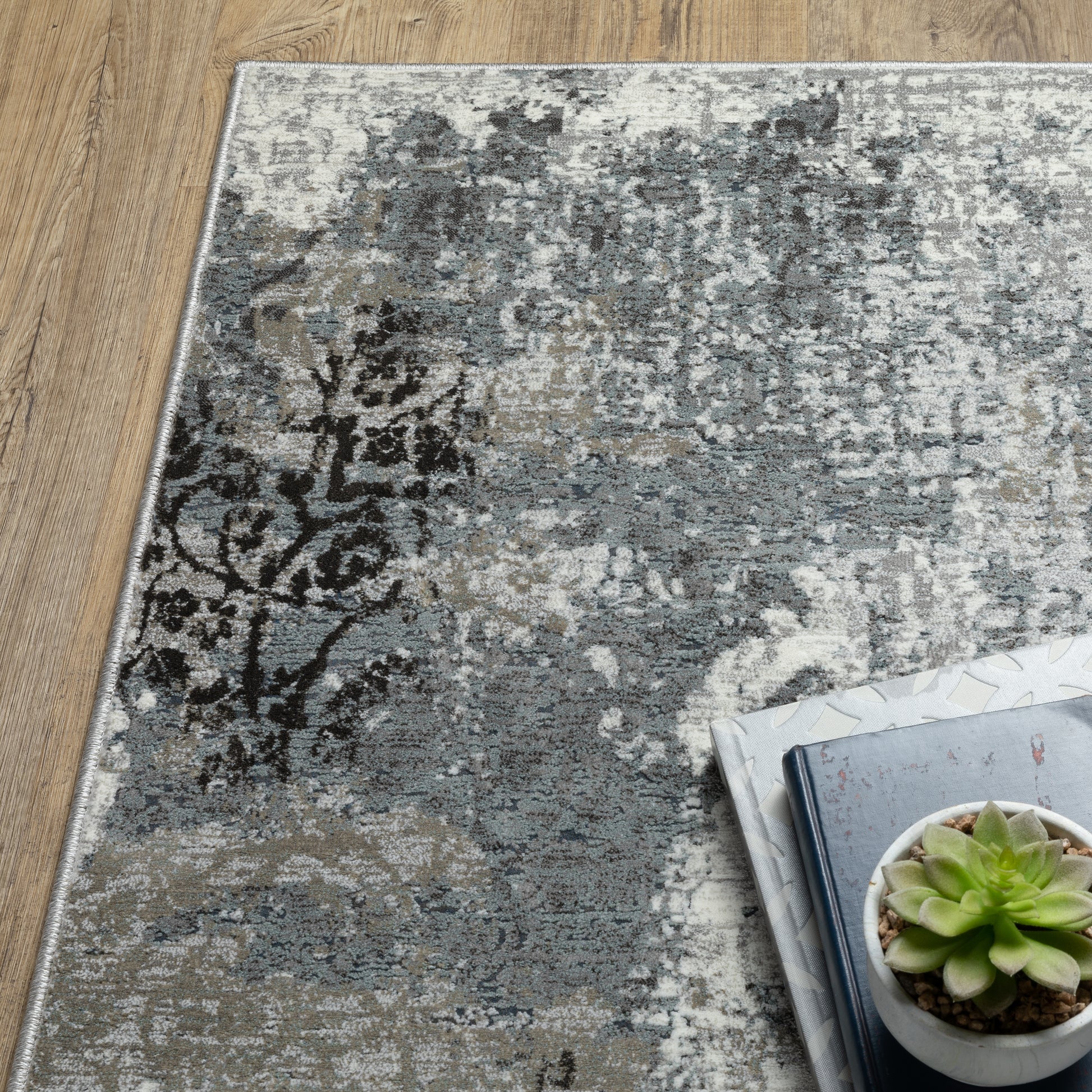 Oriental Weavers Gemini  Beige Blue Modern & Contemporary