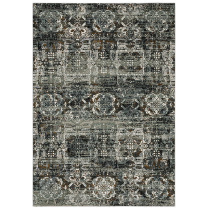 Oriental Weavers Gemini  Charcoal Multi Modern & Contemporary