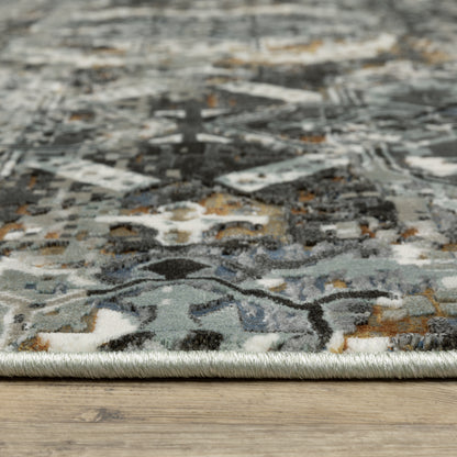 Oriental Weavers Gemini  Charcoal Multi Modern & Contemporary