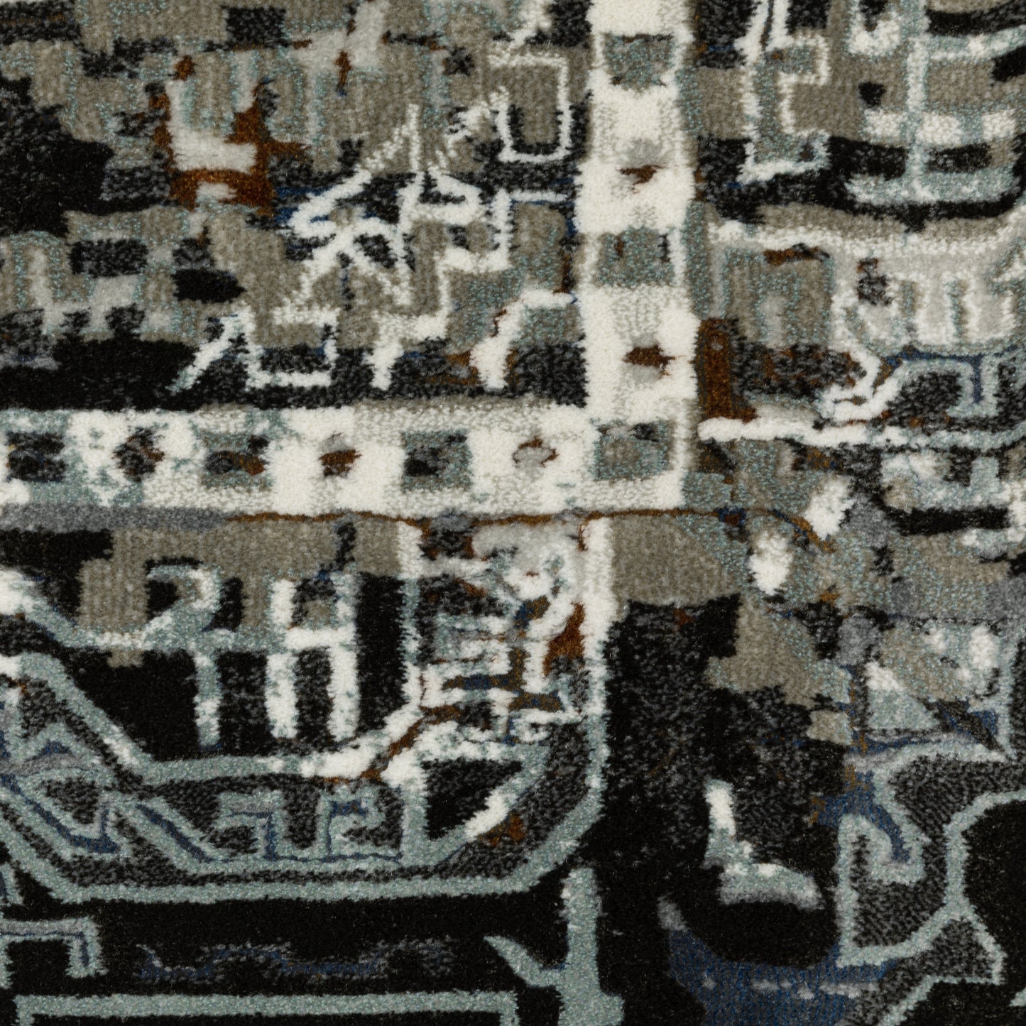 Oriental Weavers Gemini  Charcoal Multi Modern & Contemporary