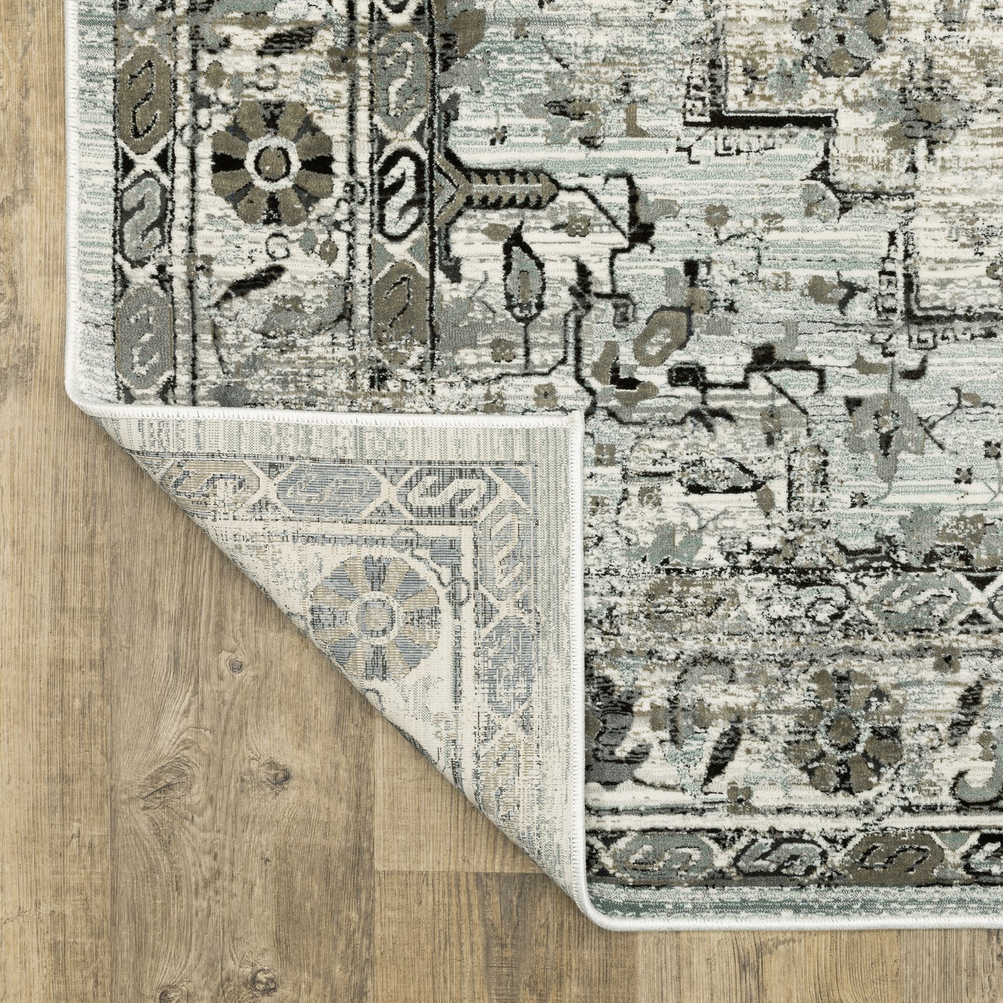 Oriental Weavers Gemini  Grey Blue Modern & Contemporary