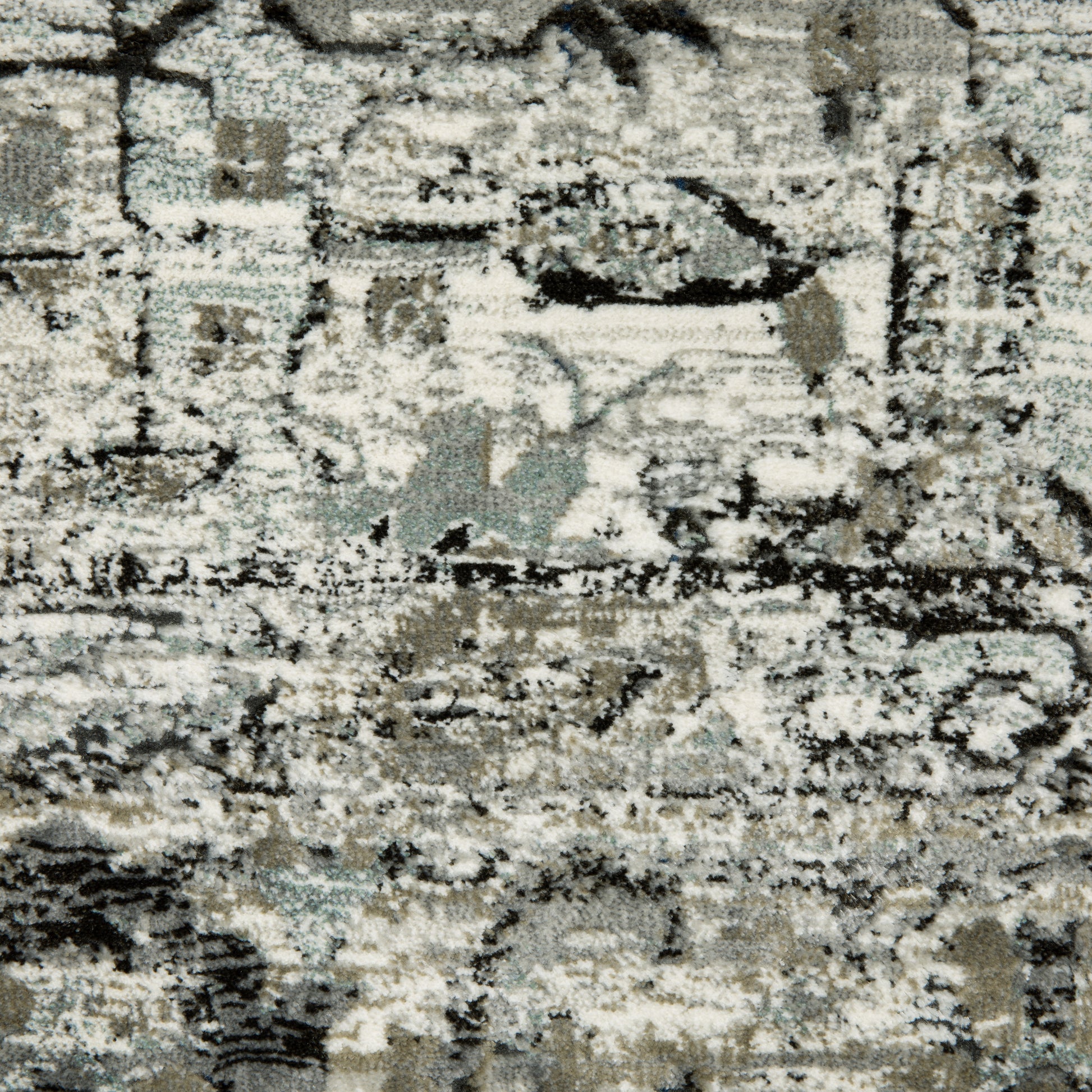 Oriental Weavers Gemini  Grey Blue Modern & Contemporary