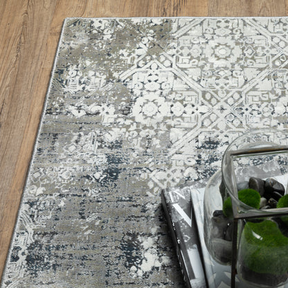 Oriental Weavers Gemini  Beige Grey Modern & Contemporary