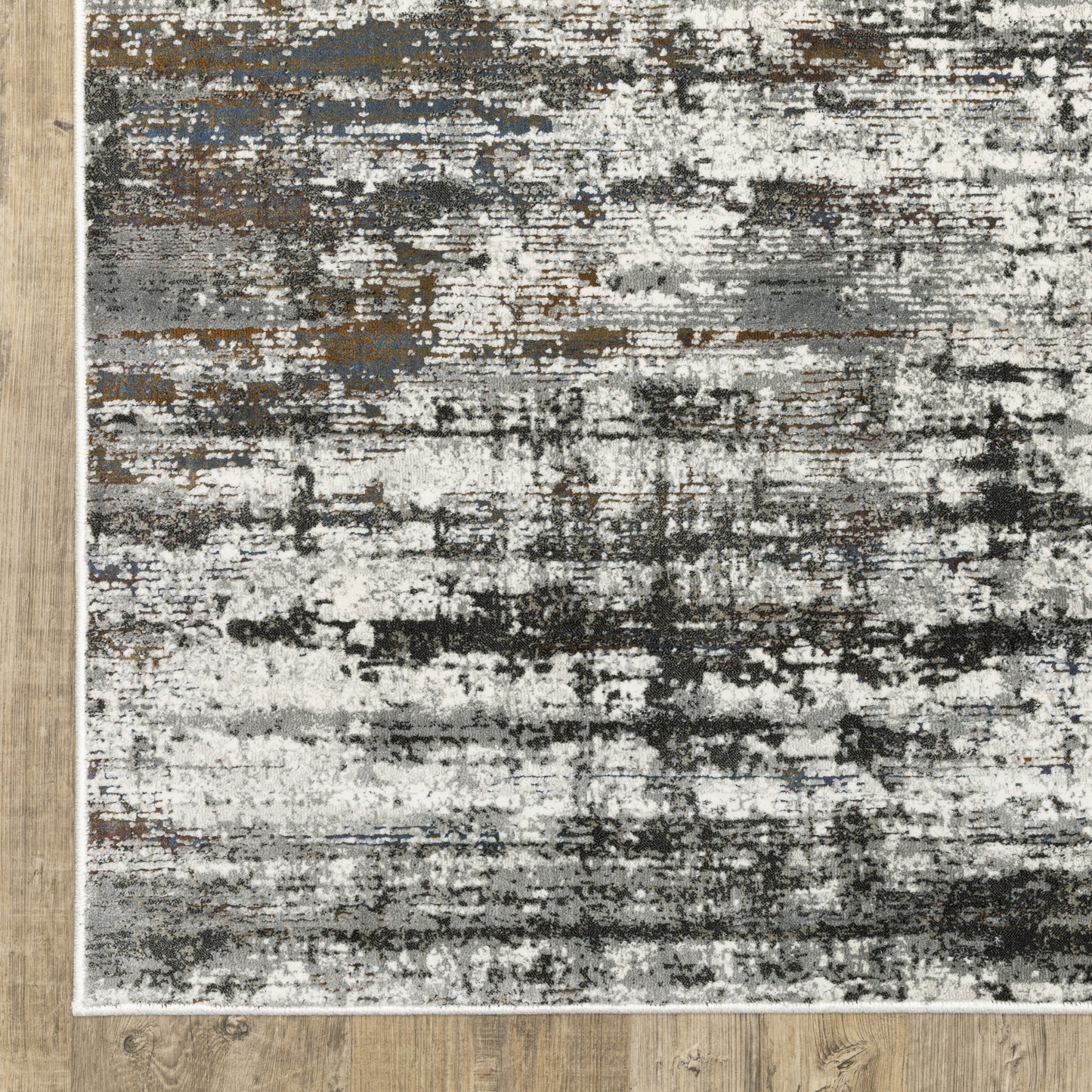 Oriental Weavers Gemini  Charcoal Grey Modern & Contemporary