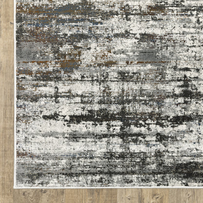 Oriental Weavers Gemini  Charcoal Grey Modern & Contemporary