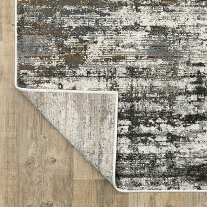 Oriental Weavers Gemini  Charcoal Grey Modern & Contemporary