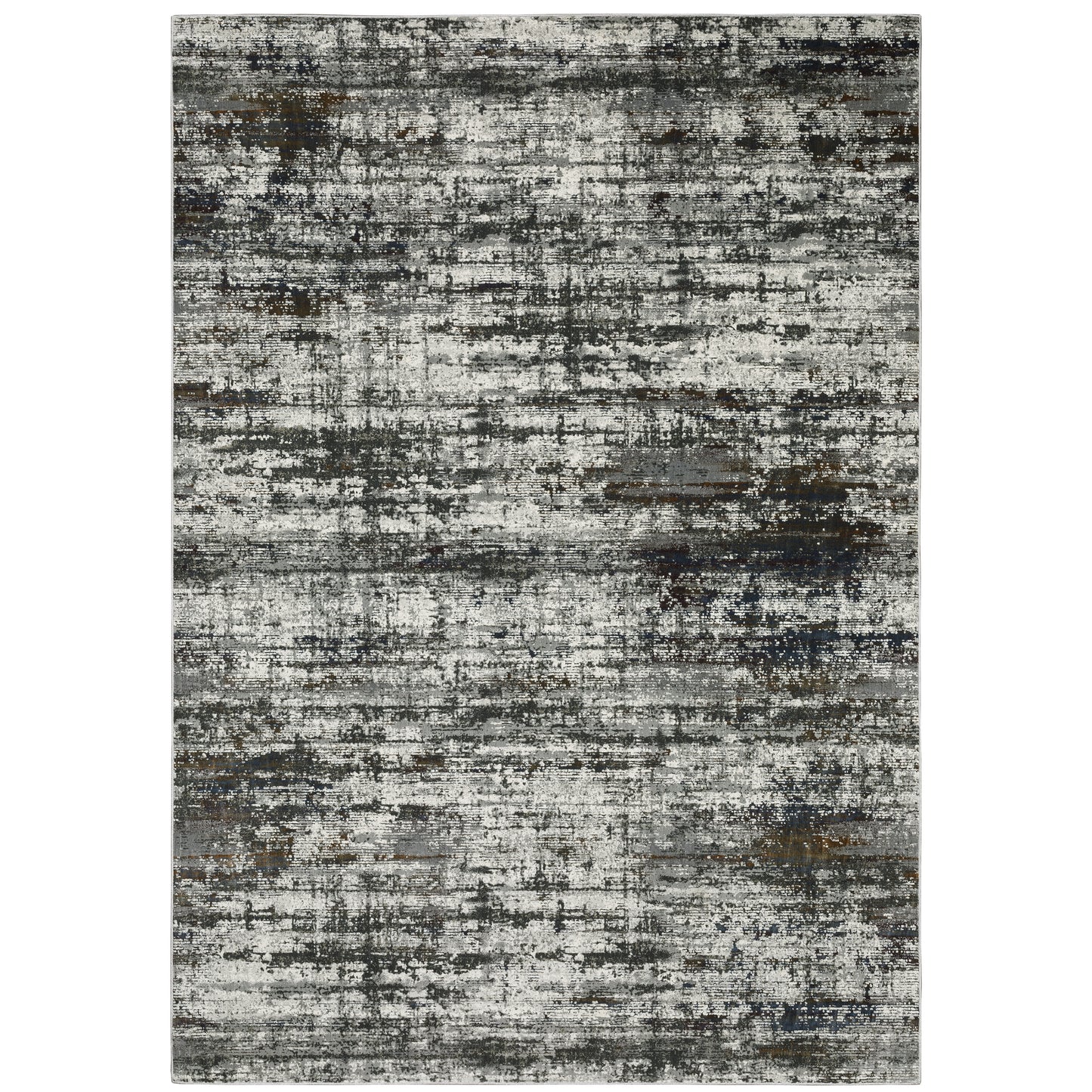 Oriental Weavers Gemini  Charcoal Grey Modern & Contemporary