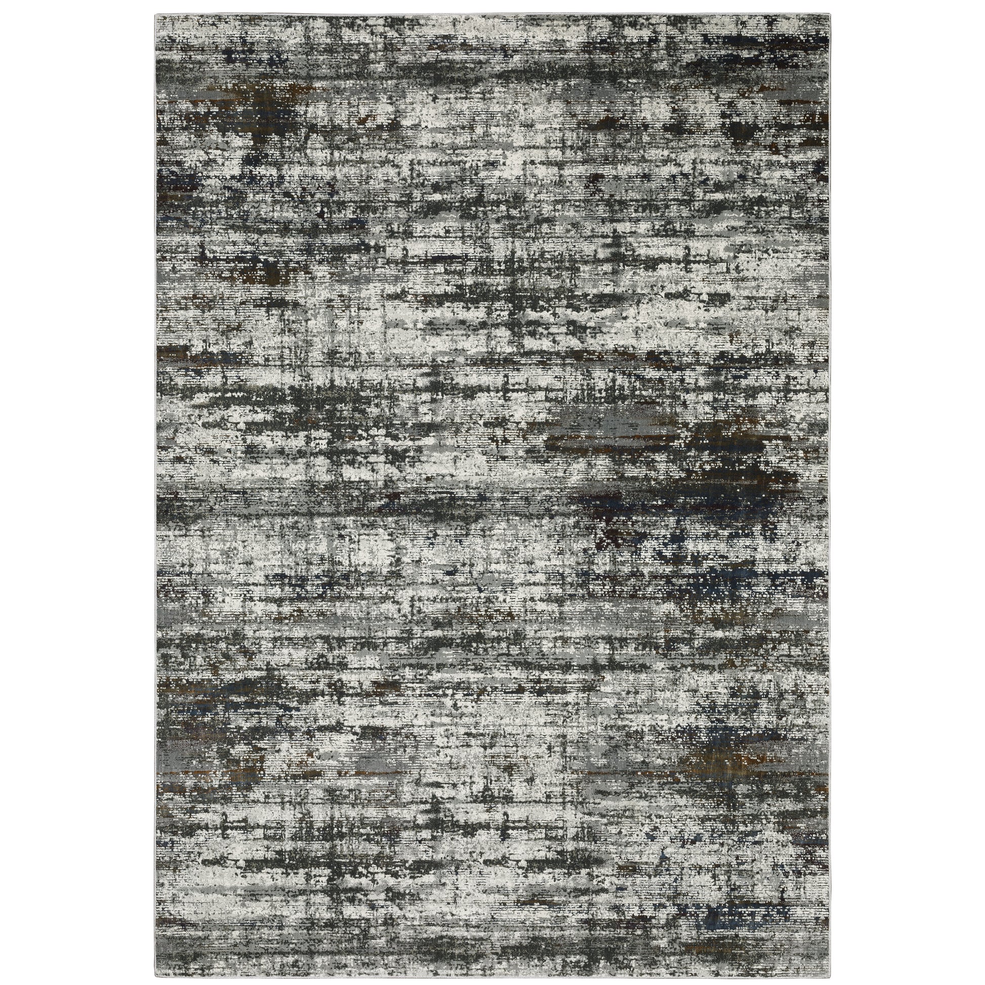 Oriental Weavers Gemini  Charcoal Grey Modern & Contemporary