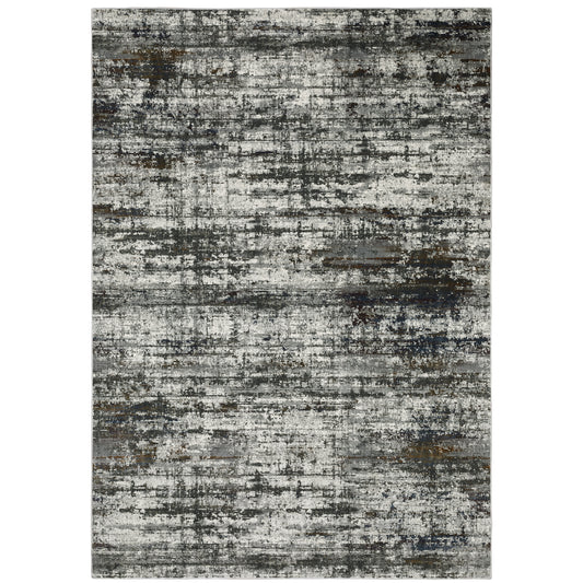 Oriental Weavers Gemini  Charcoal Grey Modern & Contemporary