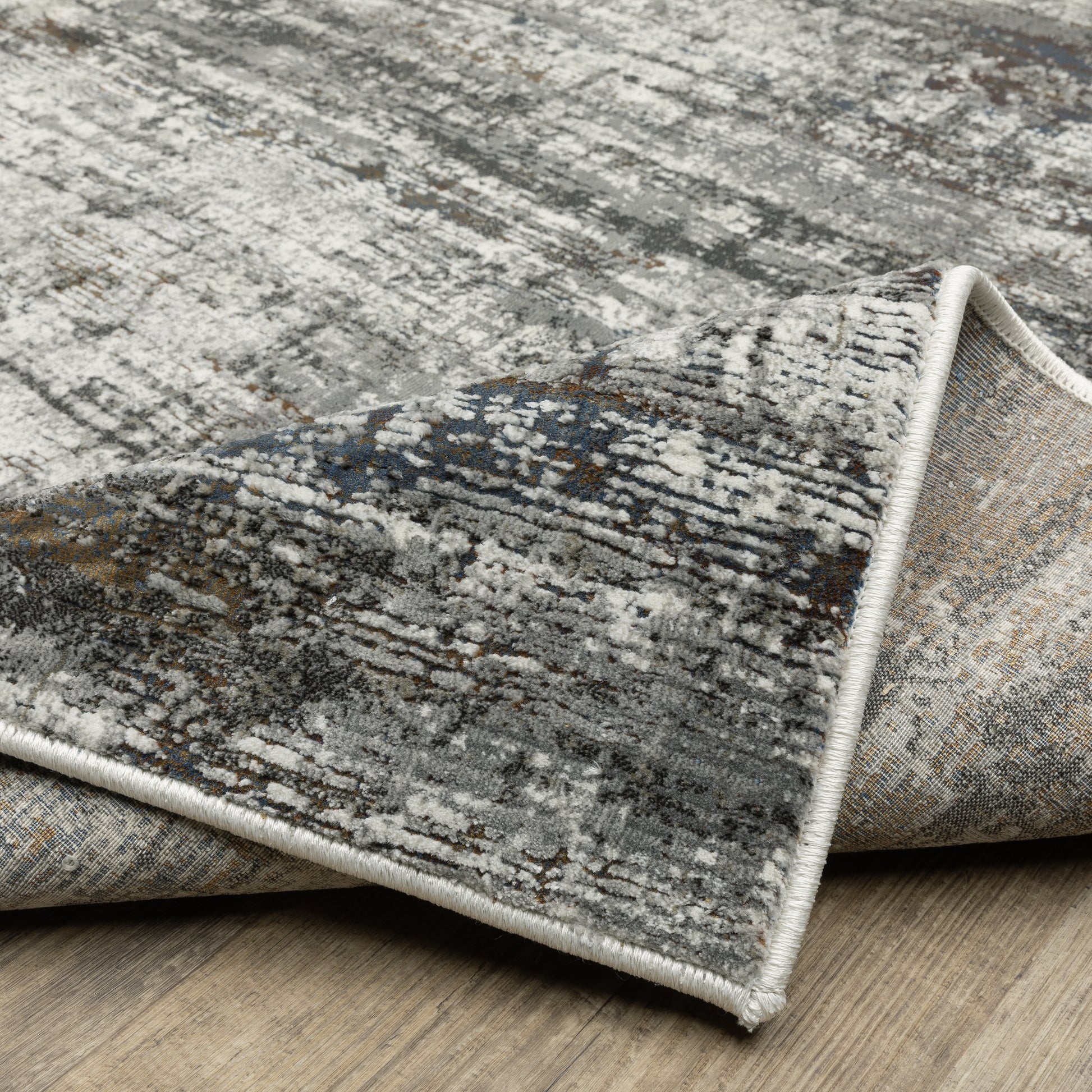 Oriental Weavers Gemini  Charcoal Grey Modern & Contemporary