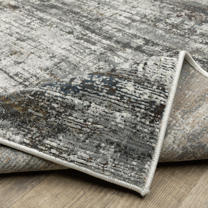 Oriental Weavers Gemini  Charcoal Grey Modern & Contemporary