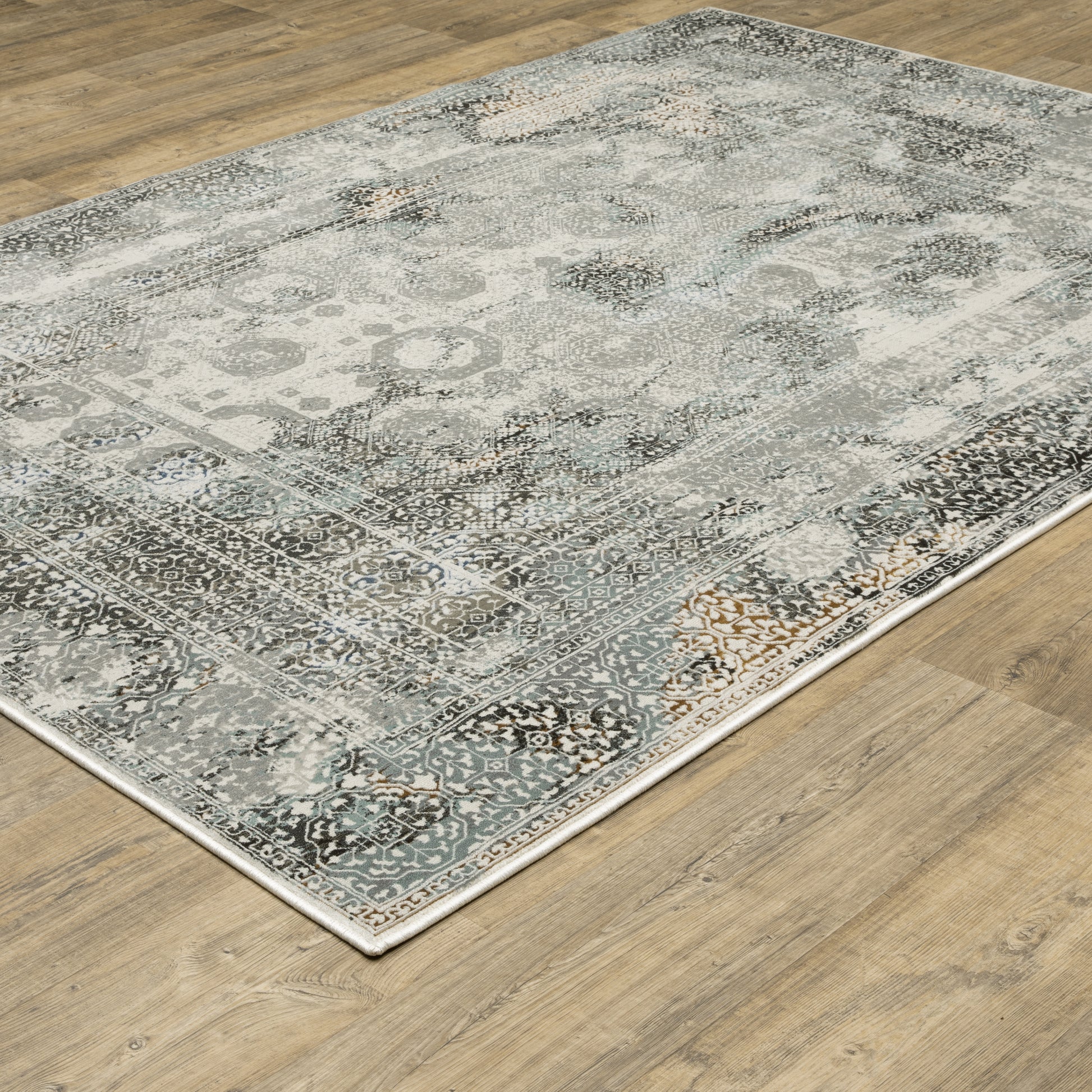 Oriental Weavers Gemini  Grey Multi Modern & Contemporary