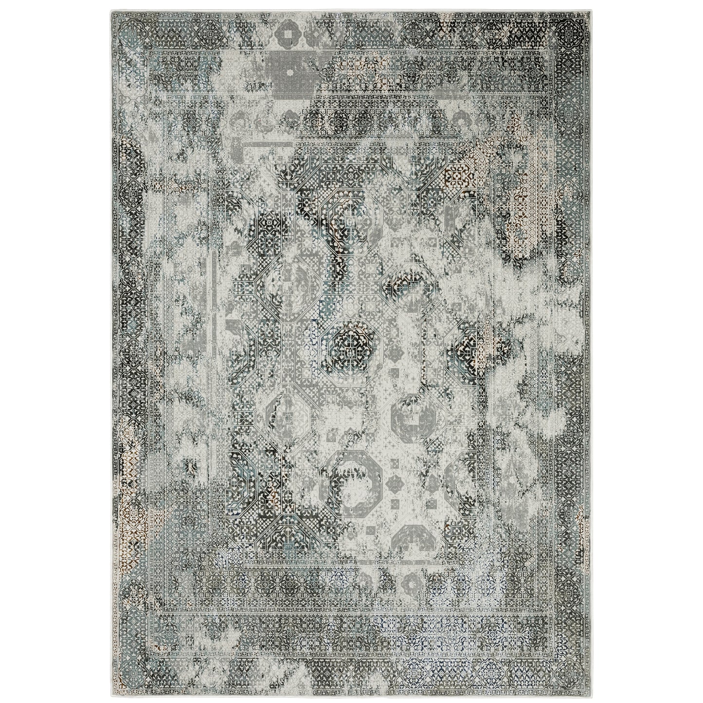 Oriental Weavers Gemini  Grey Multi Modern & Contemporary