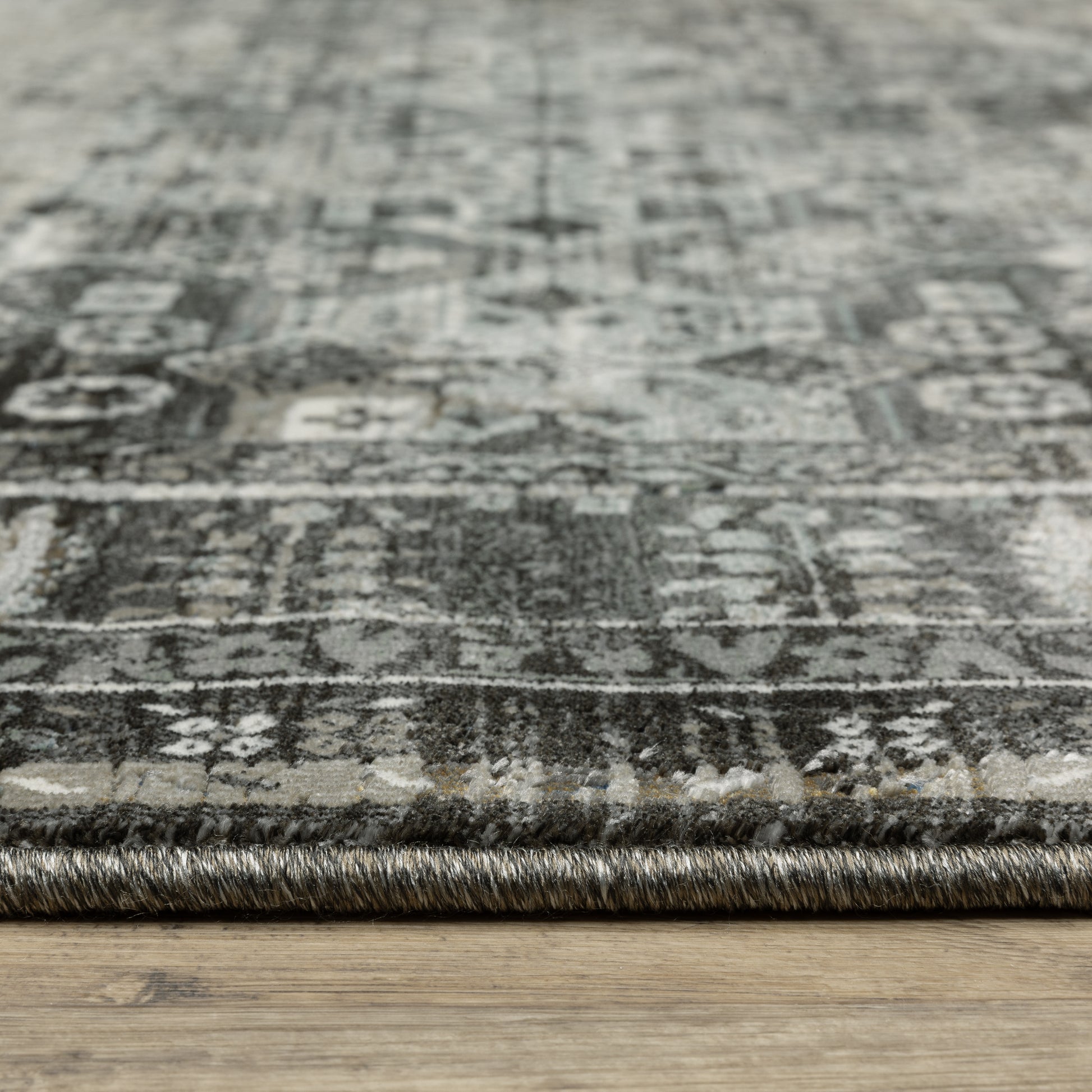 Oriental Weavers Gemini  Charcoal Grey Modern & Contemporary