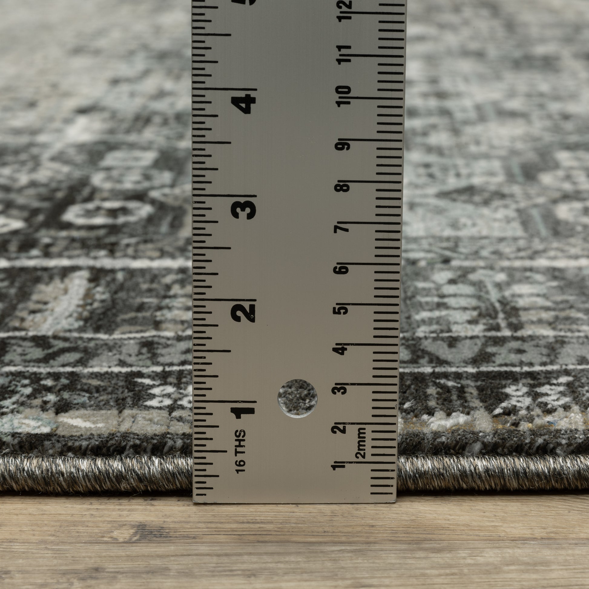 Oriental Weavers Gemini  Charcoal Grey Modern & Contemporary