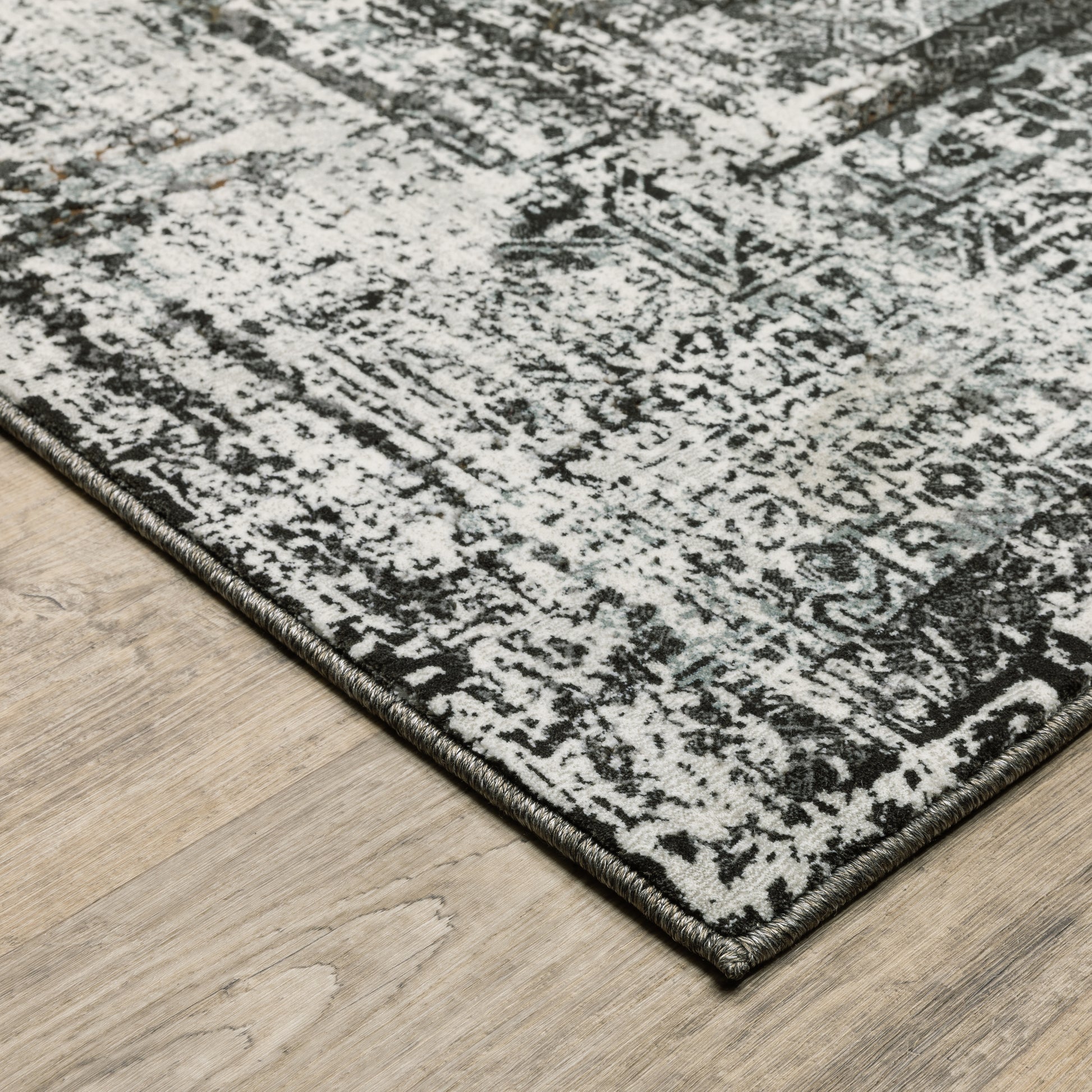 Oriental Weavers Gemini  Charcoal Grey Modern & Contemporary