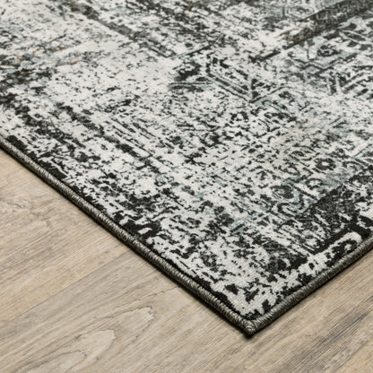 Oriental Weavers Gemini  Charcoal Grey Modern & Contemporary