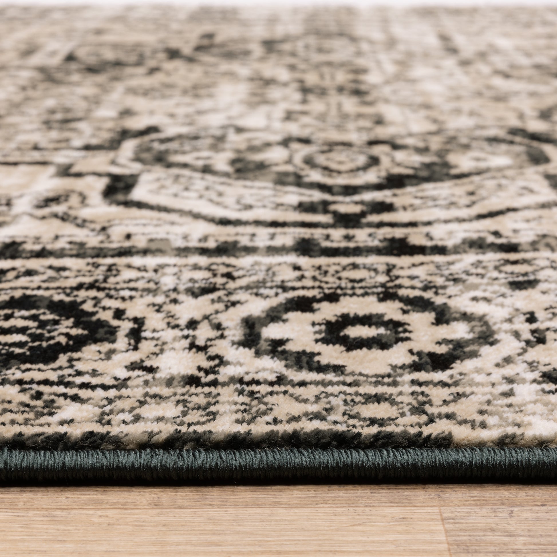 Oriental Weavers Georgia  Grey Black Vintage