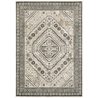 Oriental Weavers Georgia  Ivory Grey Vintage